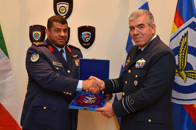 Επίσημη Επίσκεψη του Διοικητή της Πολεμικής Αεροπορίας του Κράτους του Κουβέιτ στο ΓΕΑ - Φωτογραφία 8