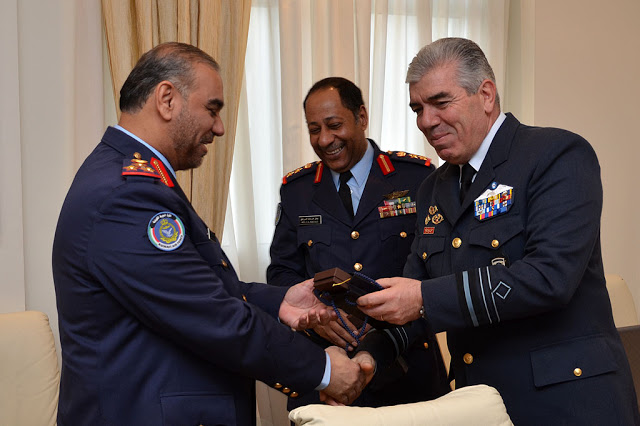 Επίσημη Επίσκεψη του Διοικητή της Πολεμικής Αεροπορίας του Κράτους του Κουβέιτ στο ΓΕΑ - Φωτογραφία 9
