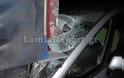 Φθιώτιδα: Καρφώθηκε πίσω από ακινητοποιημένο φορτηγό [photos]