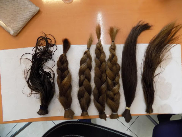 Μαθήτριες στην Ξάνθη δώρισαν τα μαλλιά τους για παιδάκια με καρκίνο - Συγκέντρωσαν 2 μέτρα - Φωτογραφία 7