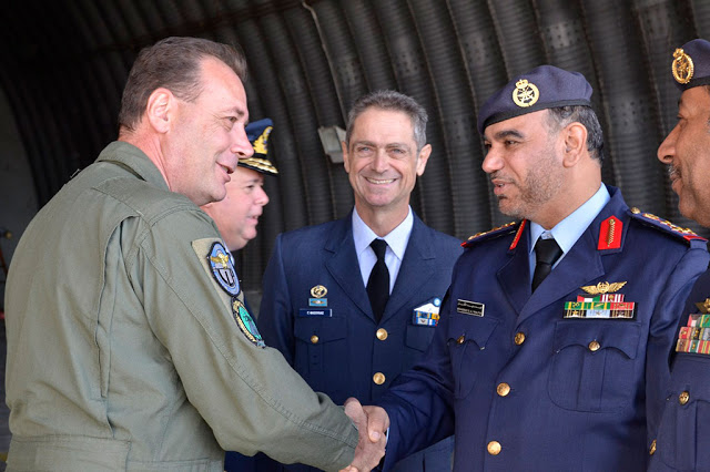 Επίσκεψη του Υπαρχηγού ΓΕΑ και Αντιπροσωπείας Αξιωματικών της Πολεμικής Αεροπορίας του Κράτους του Κουβέιτ στην 114ΠΜ - Φωτογραφία 11