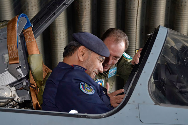Επίσκεψη του Υπαρχηγού ΓΕΑ και Αντιπροσωπείας Αξιωματικών της Πολεμικής Αεροπορίας του Κράτους του Κουβέιτ στην 114ΠΜ - Φωτογραφία 12