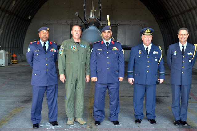 Επίσκεψη του Υπαρχηγού ΓΕΑ και Αντιπροσωπείας Αξιωματικών της Πολεμικής Αεροπορίας του Κράτους του Κουβέιτ στην 114ΠΜ - Φωτογραφία 9