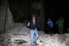 ΕΙΚΟΝΕΣ ΚΑΤΑΣΤΡΟΦΗΣ ΣΤΗΝ ΙΤΑΛΙΑ ΑΠΟ ΤΟ ΤΡΙΠΛΟ ΧΤΥΠΗΜΑ ΤΟΥ ΕΓΚΕΛΑΔΟΥ