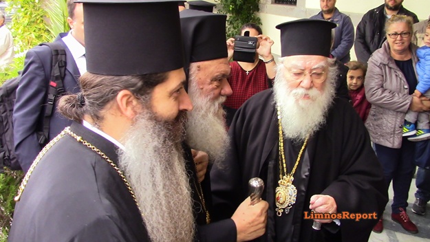 Ο Αρχιεπίσκοπος Αθηνών Ιερώνυμος σε Λήμνο και στον Ιερό Ναό Αγίας Τριάδος Μύρινας - Φωτογραφία 14