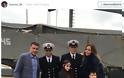 Η Ιωάννα Λίλη και ο Θοδωρής Ζαγοράκης στο ναυτικό - Η ξενάγηση στα πολεμικά πλοία που βρίσκονται στη Θεσσαλονίκη - Φωτογραφία 2