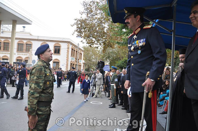 Φωτό από τη στρατιωτική παρέλαση στη Χίο - Φωτογραφία 28