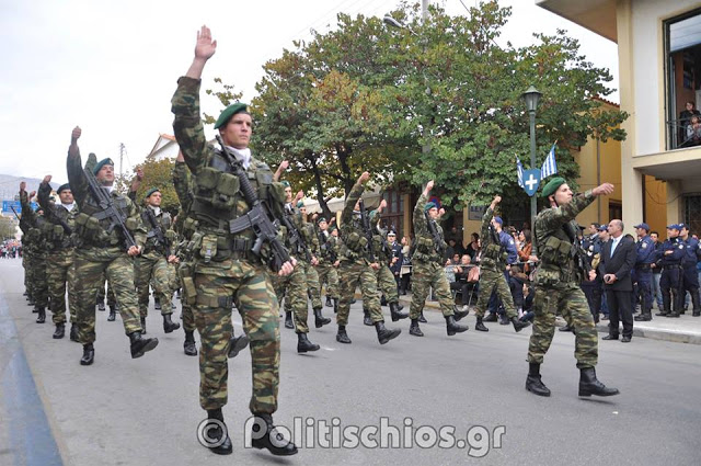 Φωτό από τη στρατιωτική παρέλαση στη Χίο - Φωτογραφία 29