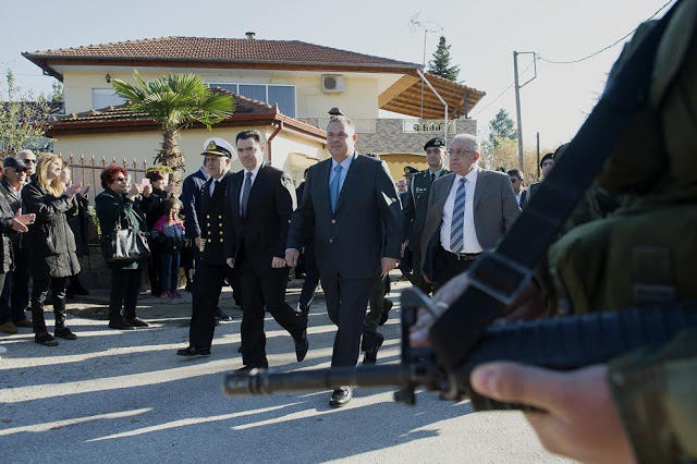 Παρουσία ΥΕΘΑ Πάνου Καμμένου στην εκδήλωση για την τιμητική προαγωγή του Γρηγόρη Αυξεντίου στο βαθμό του Αντιστράτηγου - Φωτογραφία 2