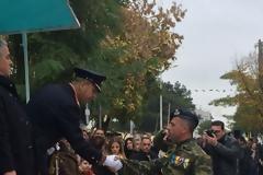 Φωτό από τη στρατιωτική παρέλαση στο Διδυμότειχο
