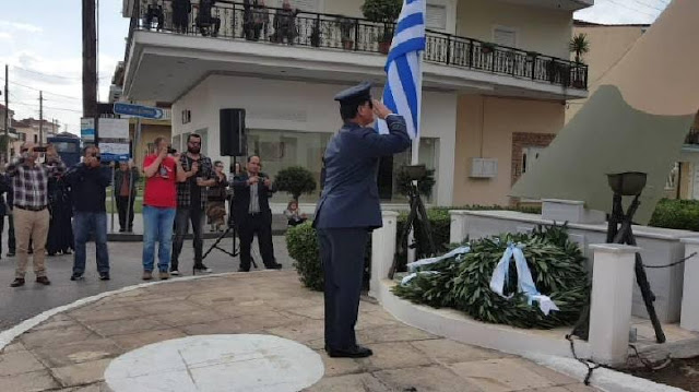 Στα Αποκαλυπτήρια Μνημείου Πεσόντων Φιλιατρινών Αεροπόρων ο Αντιπρόεδρος του Πολεμικού Μουσείου Ταξίαρχος ε.α Παναγιώτης Γεωργόπουλος - Φωτογραφία 4