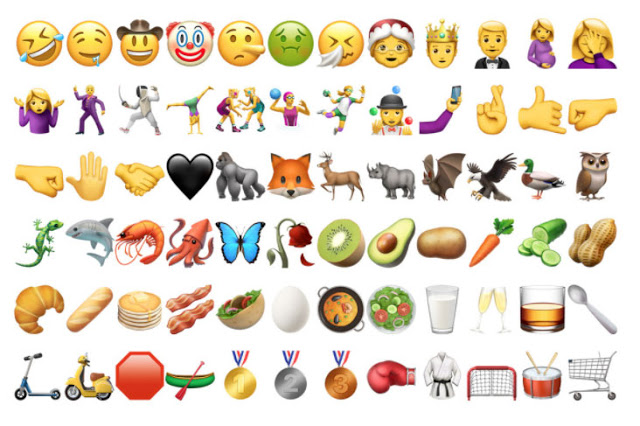 72 νέα Emoji πρόσθεσε η Apple στο ios 10.2 - Φωτογραφία 2