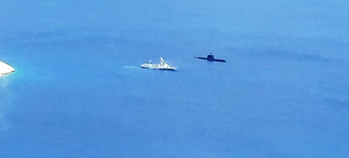 Ενα υποβρύχιο Type 214 και μια πυραυλάκατο έστειλε το ΠΝ στο Καστελόριζο ως «προειδοποίηση» στην Τουρκία - Φωτογραφία 5