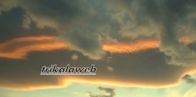 Περίεργα σύννεφα στον ουρανό των Τρικάλων - Φωτογραφία 4