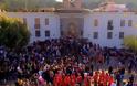 Κοσμοσυρροή στην Ιερά Μονή του Πανορμίτη στη Σύμη [photos]