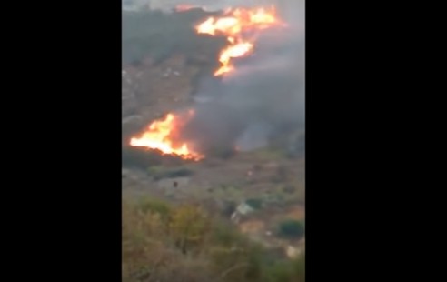 Σε εξέλιξη μεγάλη πυρκαγιά στην Νάξο [video] - Φωτογραφία 1