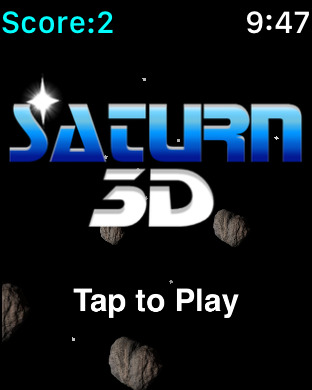 SATURN 3D...ένα δωρεάν παιχνίδι για το Apple Watch σας - Φωτογραφία 4