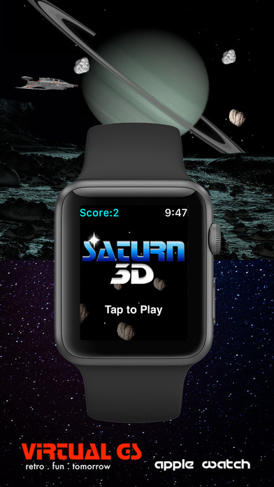 SATURN 3D...ένα δωρεάν παιχνίδι για το Apple Watch σας - Φωτογραφία 6