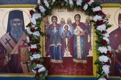 9264 - Λαμπρός ο Εορτασμός των Ταξιαρχών στο Δοχειαρίτικο Μετόχι Ποτίδαιας Χαλκιδικής