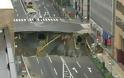Καταβόθρα στην Ιαπωνία κατάπιε δρόμο πέντε λωρίδων [video]