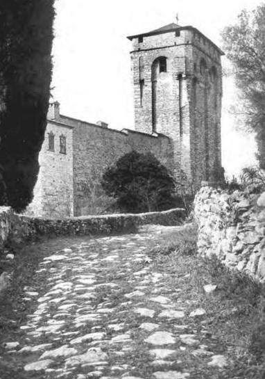 9280 - Ο πύργος του Αγίου Σάββα στη Μονή Χελανδαρίου Αγίου Όρους - Φωτογραφία 2