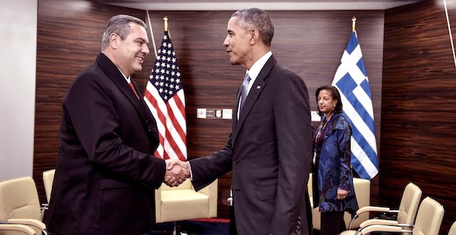 Ο Πάνος Καμμένος θα υποδεχθεί τον Μπ. Ομπάμα στο Ελευθέριος Βενιζέλος - Φωτογραφία 1