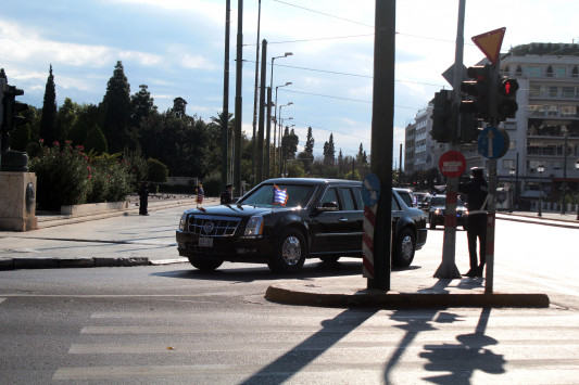 ΣΥΝΑΓΕΡΜΟΣ στην ΕΛ.ΑΣ. την ώρα που ο Μπαράκ Ομπάμα κατευθυνόταν προς το κέντρο της Αθήνας! - Φωτογραφία 1