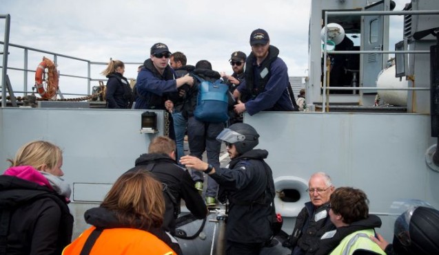 Πολεμικά πλοία στη Νέα Ζηλανδία για την απομάκρυνση εγκλωβισμένων - Φωτογραφία 1