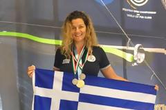 Σάρωσε τα μετάλλια η Τοπούζογλου στο παγκόσμιο - Εθνικός υμνος στην Ιταλία