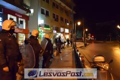 Ειρηνική πορεία για το Πολυτεχνείο στην Μυτιλήνη…με πρωτοφανή μέτρα ασφαλείας και δυνάμεις των ΜΑΤ και ΥΜΕ [photos+video]