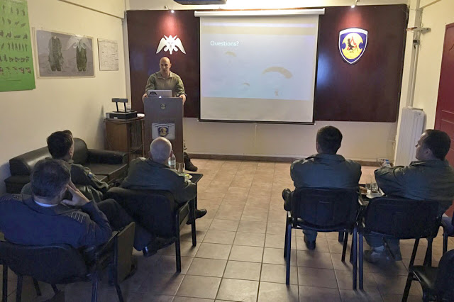 Επίσκεψη Αντιπροσωπείας Αξιωματικών της Βοσνίας – Ερζεγοβίνης στην 112ΠΜ - Φωτογραφία 2