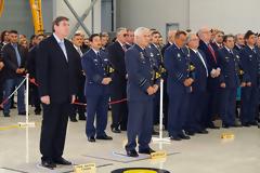 Τελετή Εγκαινίων Υποστέγου Αεροσκαφών και Ελικοπτέρων στο ΚΕΑ