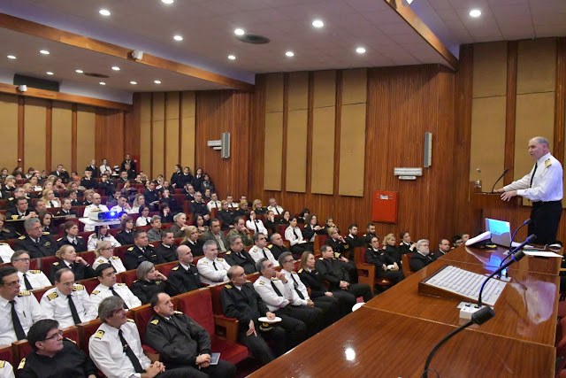 Ομιλία Αρχηγού ΓΕΝ στο Προσωπικό του Ναυτικού Νοσοκομείου Αθηνών - Φωτογραφία 1