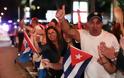 ΗΠΑ: Πανηγυρισμοί στη Φλόριντα για τον θάνατο του Φιντέλ Κάστρο