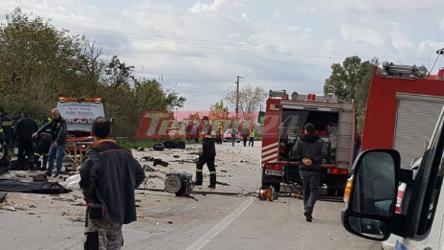 ΣΚΗΝΕΣ ΠΟΥ ΚΟΒΟΥΝ ΤΗΝ ΑΝΑΣΑ - Άμορφη μάζα σιδερικών τα οχήματα που συγκρούστηκαν με τη νταλίκα στην Πατρών - Πύργου - Φωτογραφία 6