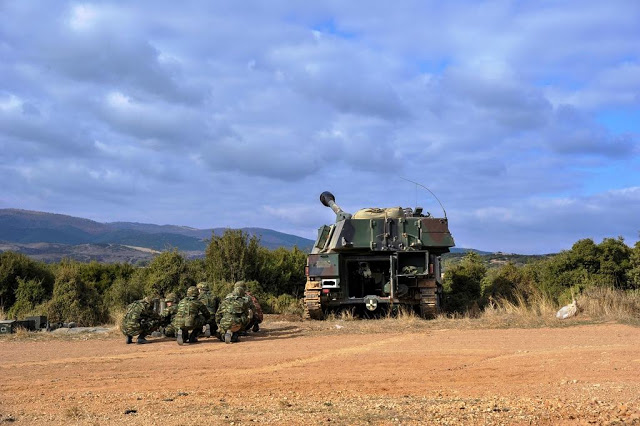 Επιχειρησιακή Εκπαίδευση ΧΙΙ Μηχανοκίνητης Μεραρχίας Πεζικού - Βολές Πυροβολικού - Φωτογραφία 8