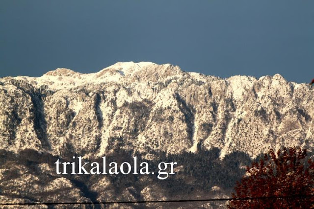 ΔΕΙΤΕ πως φαίνονται σήμερα οι χιονισμένες βουνοκορφές Τρικάλων και Καρδίτσας - Φωτογραφία 4
