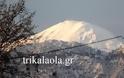 ΔΕΙΤΕ πως φαίνονται σήμερα οι χιονισμένες βουνοκορφές Τρικάλων και Καρδίτσας - Φωτογραφία 2