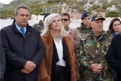 Επίσκεψη μελών της Επιτροπής Εξωτερικών και Άμυνας της Βουλής μαζί με την πολιτική και στρατιωτική ηγεσία του ΥΠΕΘΑ στη Ρω, τη Στρογγύλη και τη Μεγίστη