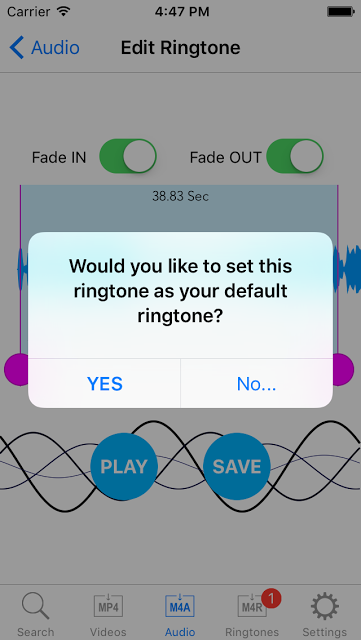 Easy Ringtone: Δημιουργήστε τα δικά σας ringtones δωρεάν (jailbreak) - Φωτογραφία 5