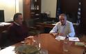 Συνάντηση του Δημάρχου Αχαρνών με τον Υπουργό Εσωτερικών