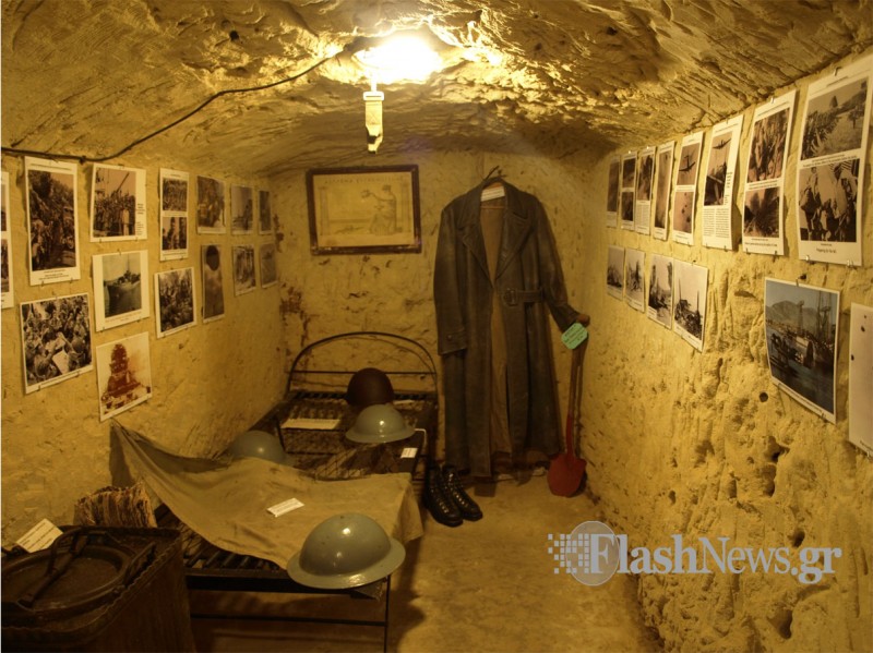 Το καταφύγιο - μουσείο των Χανίων που ζωντανεύει μνήμες του ’41 - Φωτογραφία 6