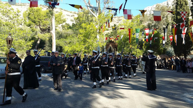 Ο εορτασμός του Αγίου Νικολάου στο Ναύσταθμο Σαλαμίνας. - Φωτογραφία 9
