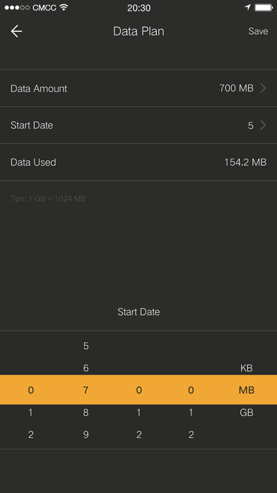 DataControl: AppStore free widget...μετρήστε τα δεδομένα σας - Φωτογραφία 6