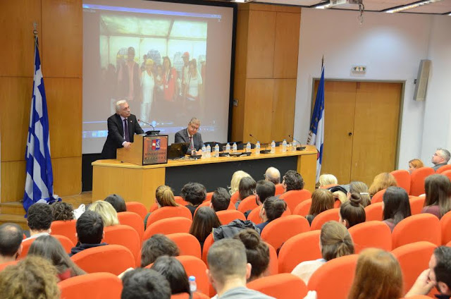 Διάλεξη Προέδρου Ε.Ε.Σ. στο Πανεπιστήμιο Πειραιώς - Φωτογραφία 3