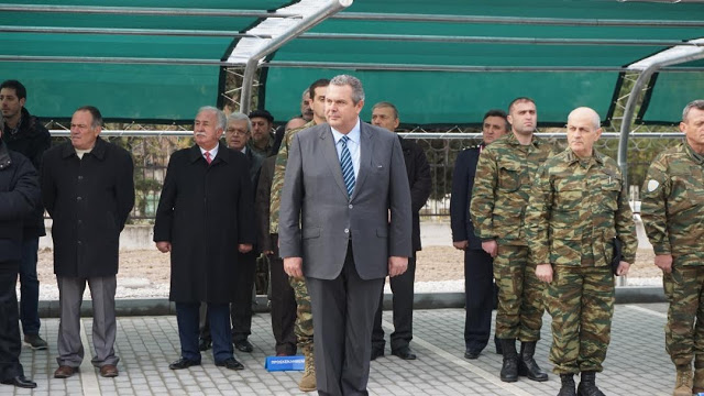 Επίσκεψη ΥΕΘΑ Πάνου Καμμένου στη Βέροια, τη Θεσσαλονίκη, τη Νέα Σάντα Ροδόπης, το Διδυμότειχο και το Σουφλί - Φωτογραφία 9