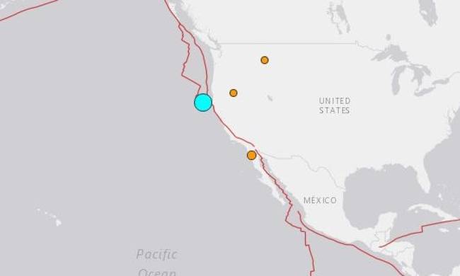 Ισχυρός σεισμός ταρακούνησε την Καλιφόρνια - Φωτογραφία 1