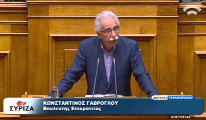 Ομιλία του Κ. Γαβρόγλου στη συζήτηση για τον προϋπολογισμό στη Βουλή - Φωτογραφία 1