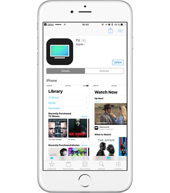 Η Apple κυκλοφόρησε στο AppStore την εφαρμογή TVapp - Φωτογραφία 3