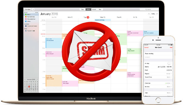 Η Apple πρόσθεσε την επιλογή Report Spam για μπλοκάρισμα των ανεπιθύμητων μηνυμάτων στο ημερολόγιο - Φωτογραφία 1